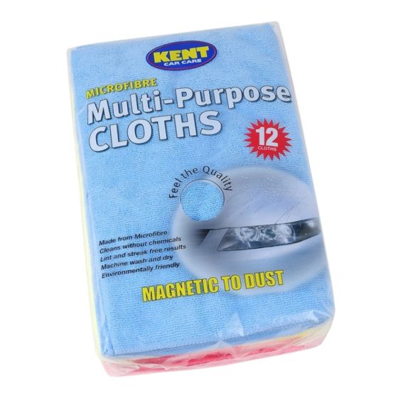 YMF BODY – Pack of 12 Microfibre Cloths