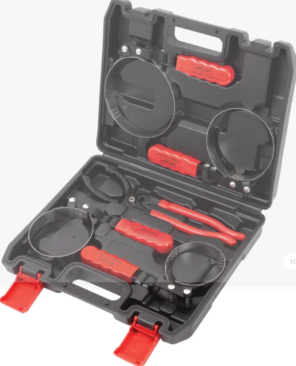 Welzh Werkzeug Ltd – 5pce Oil Filter Swivel Wrench Set