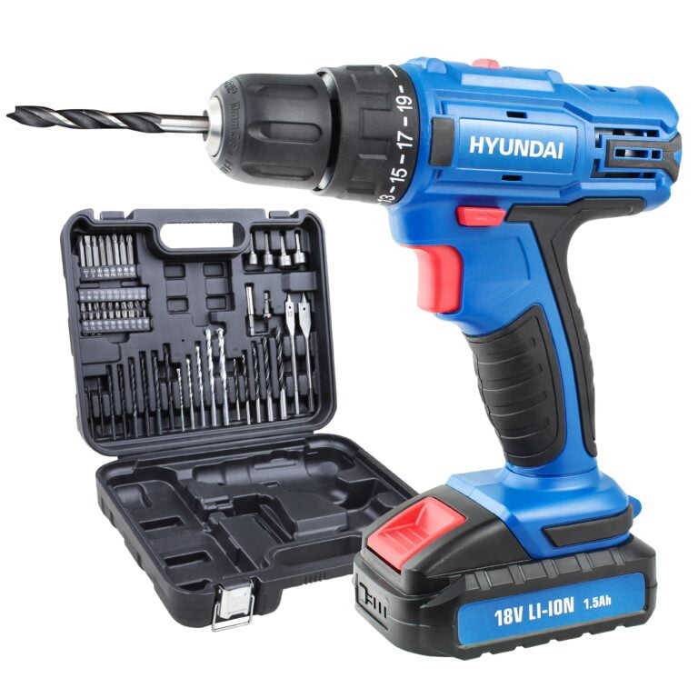 Hyundai HY2175 – 18v Cordless Drill Set