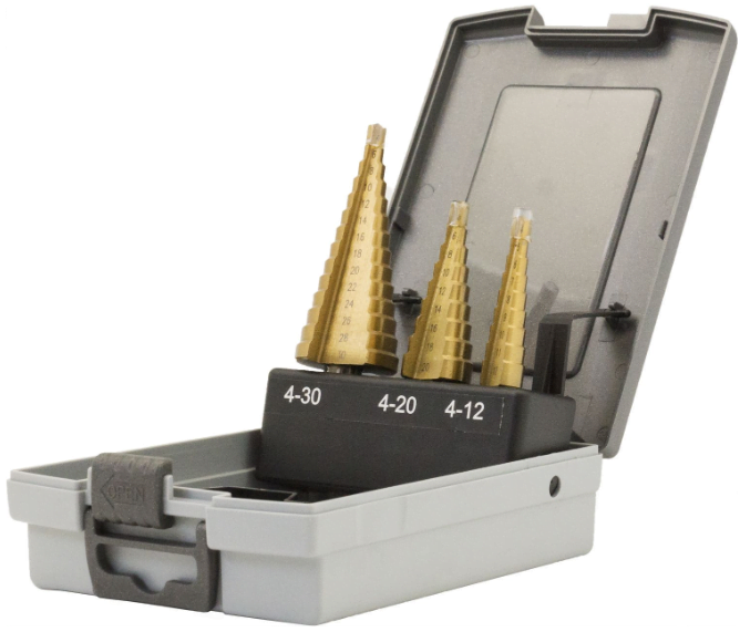 Welzh 4098-WW – 3pc Step Drill Set