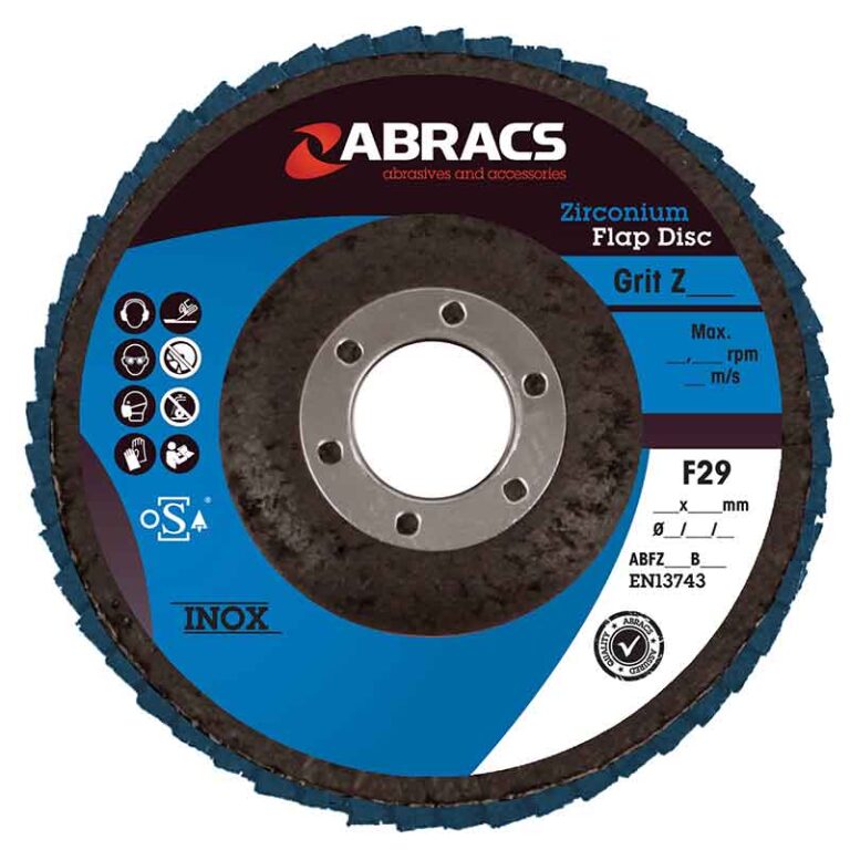 ABRACS – 115mm Zirconia Pro Flap Discs