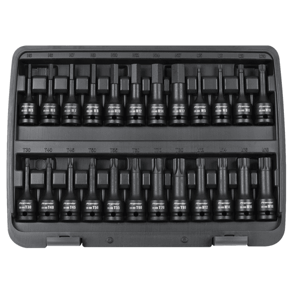 Sealey AK56000 – 24pc 1/2″dr Impact Bit Set