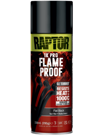 RAPTOR – Flameproof High Temp Paint