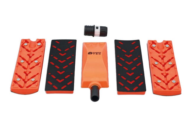 Powertec 92709 – 5pc Sanding Block Set with Extraction