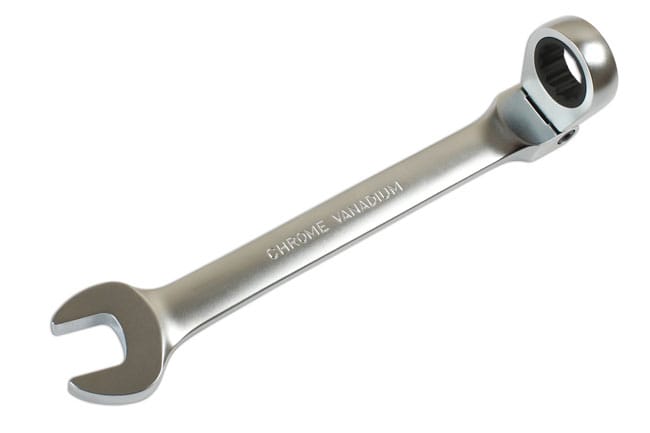 Laser Tools 7350 – 12pc Flexi Head Ratchet Spanners
