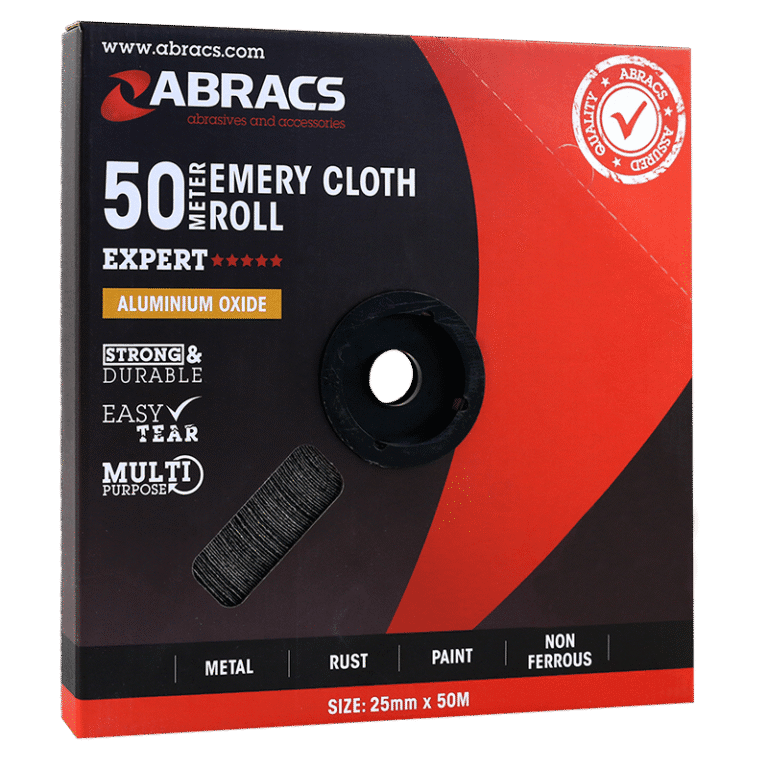ABRACS – CLEARANCE DEAL 50m x 38mm Emery Cloth Rolls