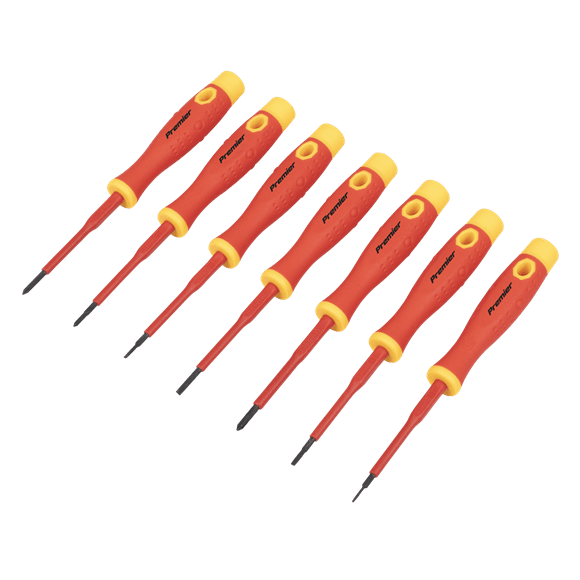 Sealey AK61201 – 7pc VDE Approved Screwdriver Set