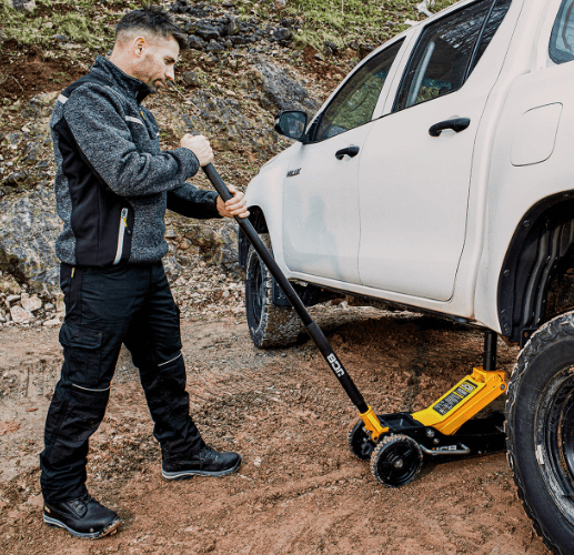 JCB TOOLS – 2.5 Tonne “Offroad” Trolley Jack