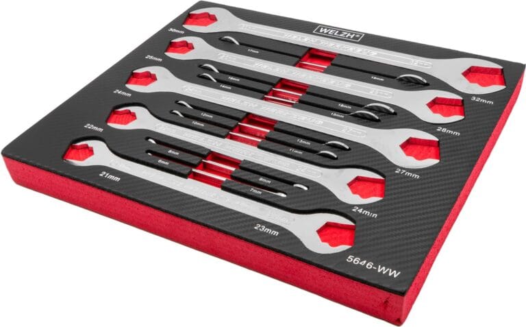 Welzh 5646-WW 12pc Ultra Slim Spanner Set