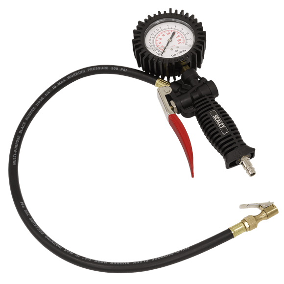 Sealey – SA9304 Tyre Inflator with clip on connector