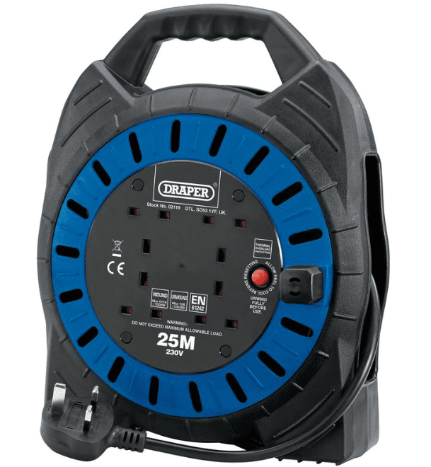 Draper 02119 & 02126 – 230v Extension Leads