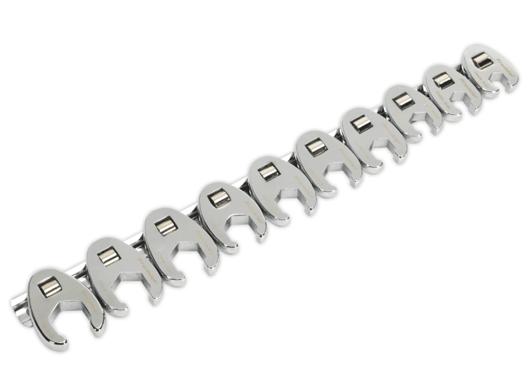 Sealey AK598 – 3/8″dr 10pc Crows Foot Spanner Set